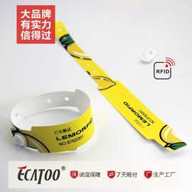 四川音乐会IC卡腕带 RFID一次性编织热敏腕带 宣传活动手腕带批发