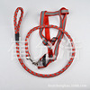 Pet reflective traction rope reflective rope Microbodic traction chest strap