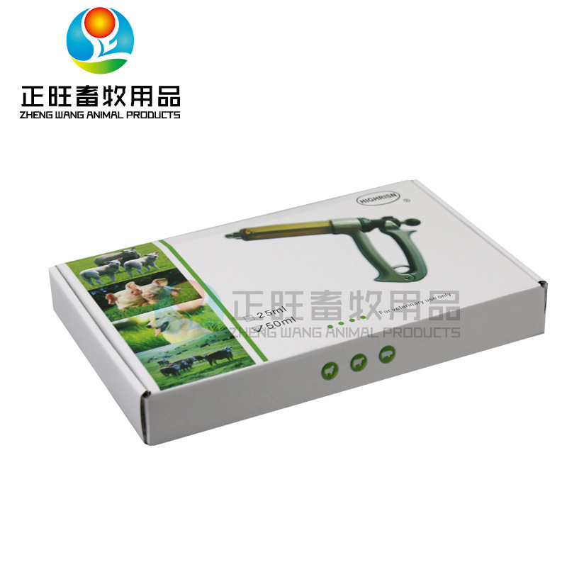 jeringa continua jeringa para cerdos jeringa de vacuna ajustable de gran capacidad jeringa de aguja para pollo veterinario