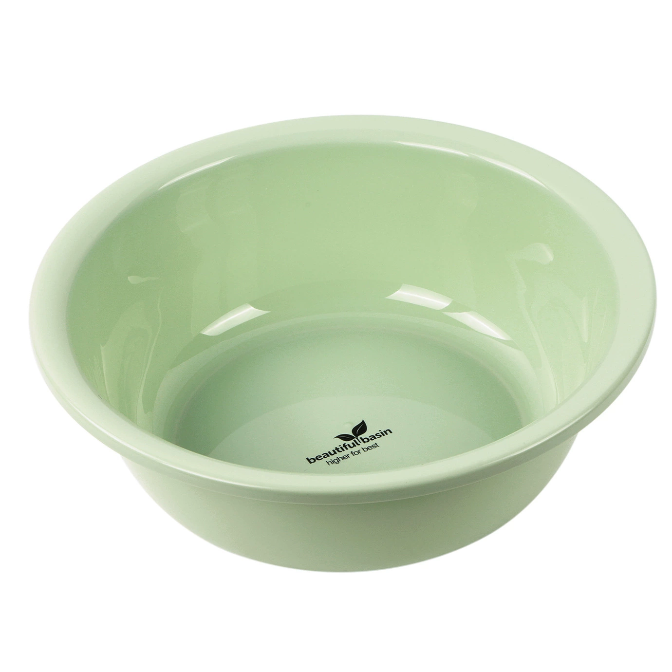 品彩 MT5157 simple basin solid color plastic round household basin wash basin wash basin vegetable basin basin