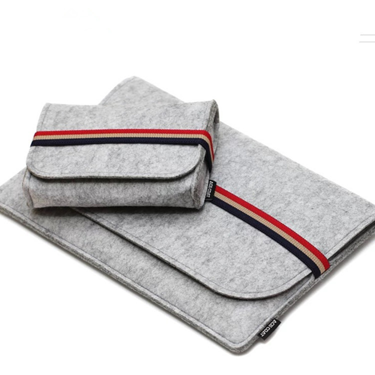 简约商务笔记本电脑包 创意平板电脑内胆包 毛毡电脑包可定制logo