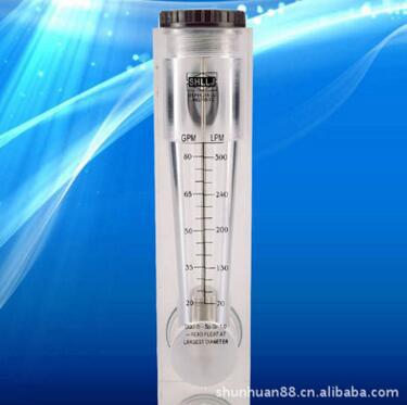 厂家生产DN50通径100加仑LZM-50面板式流量计