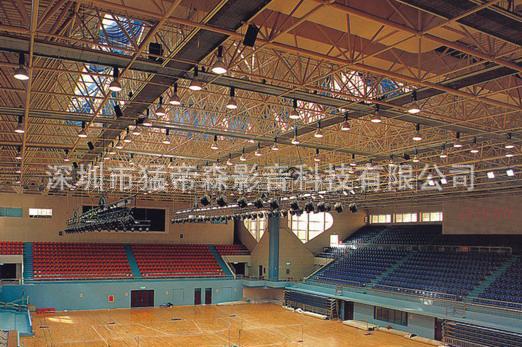 大型运动场比赛现场音响配置 专业线阵音响厂家 大功率功放供应