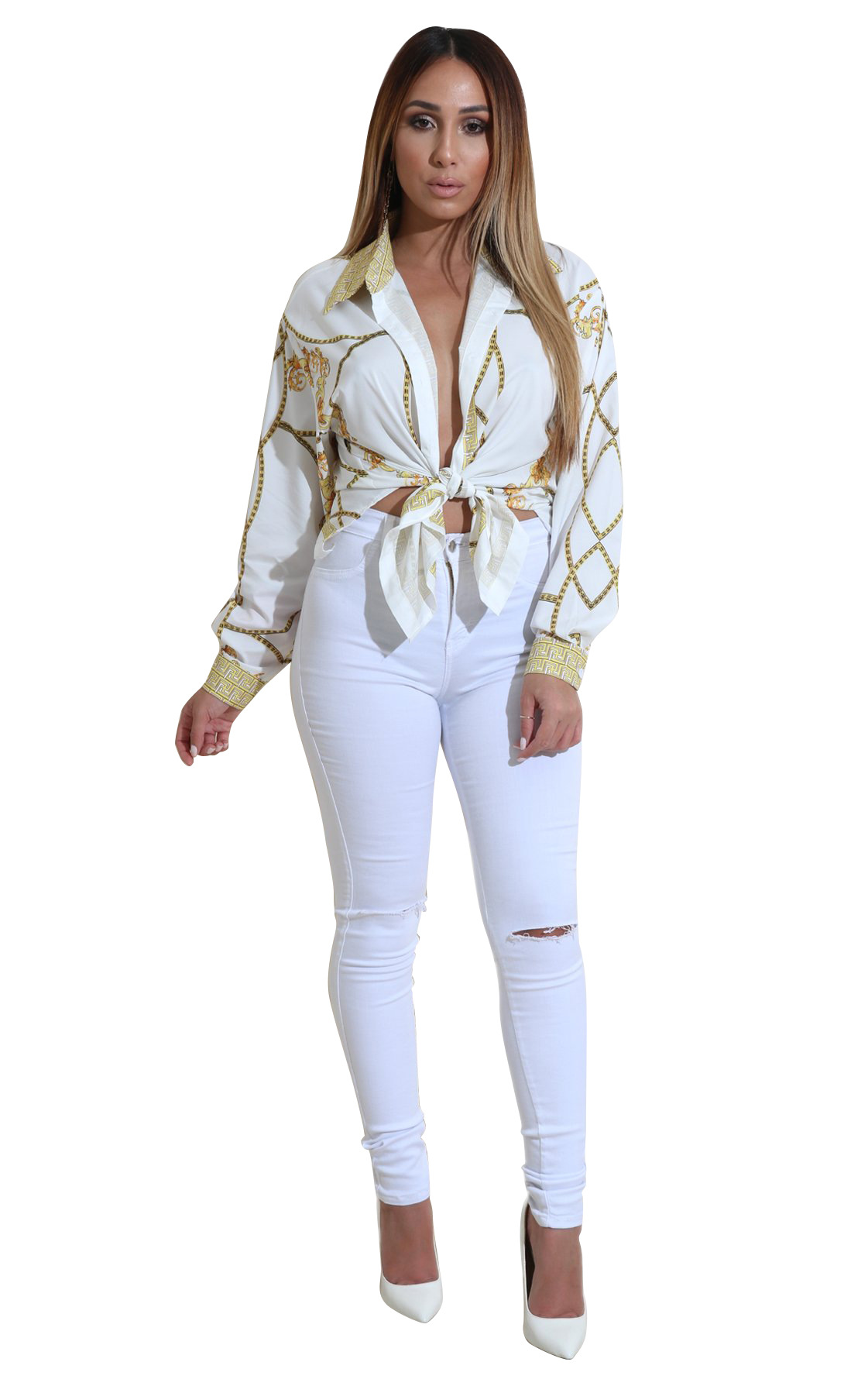 Chemisier femme en Chiffon sain - Ref 3434179 Image 38