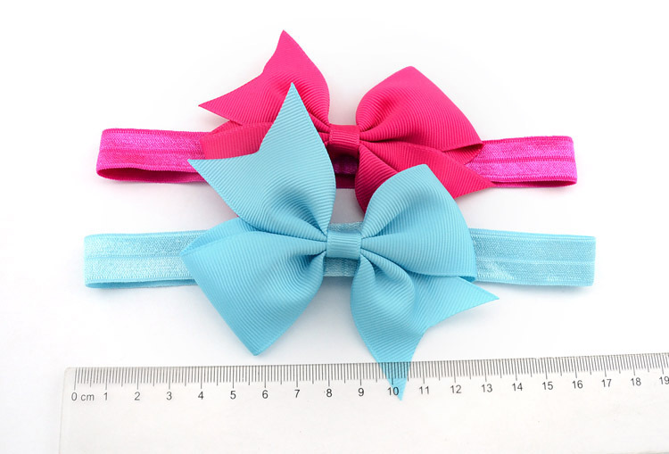 Cute Hair Accessories Multicolor Swallowtail Polyester Ribbon Bow display picture 1