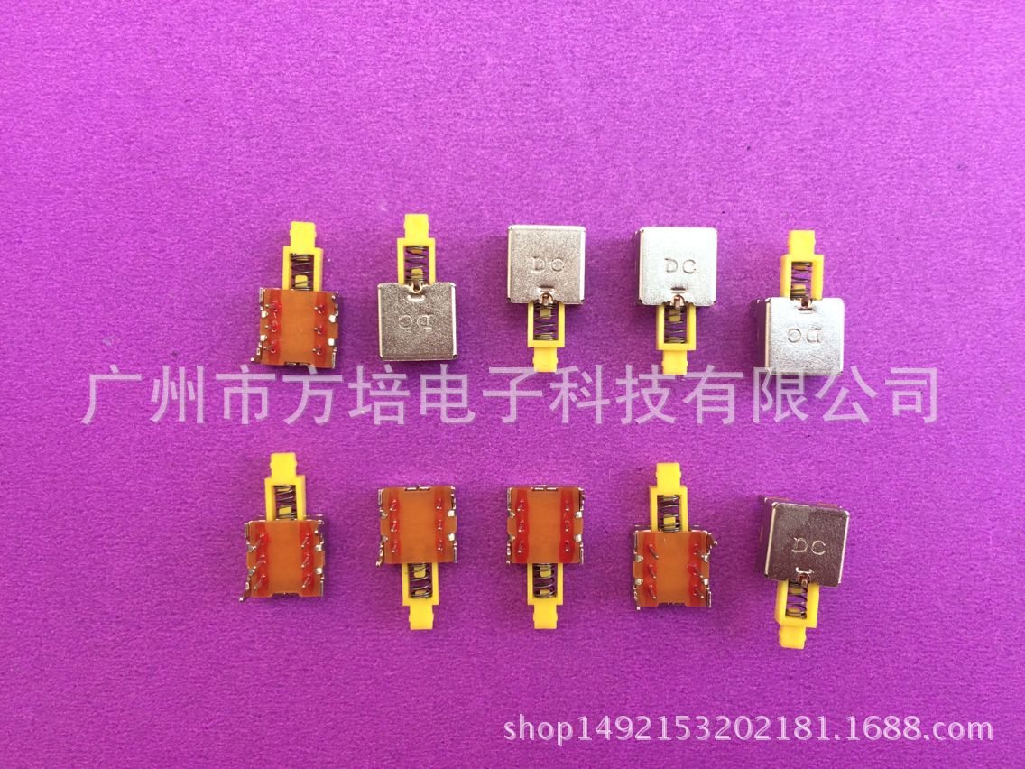 5.8带柱自锁开关 5.8平头带柱自锁开关 5.8X5.8平头带柱自锁