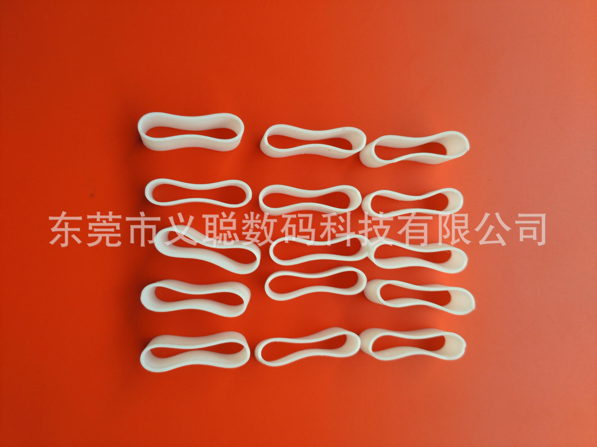 批发数据线硅胶圈外径20MM*宽12MM扎捆绑线圈 规格尺寸可按要求做