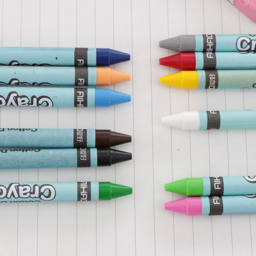 Little angel 8 colors 12 colors 24 colors crayons children's painting supplies oil pastels Korean stationery creative student prizes