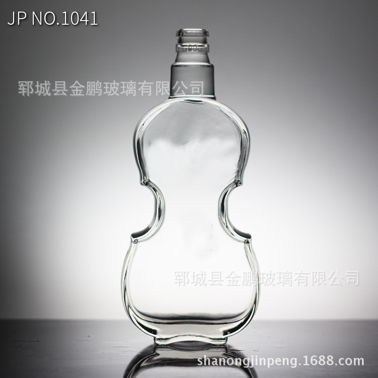 出售精白料伏特加洋酒玻璃瓶 定制玻璃酒瓶 价格公道
