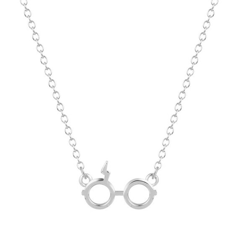 Collar Con Colgante De Gafas Death Hallows display picture 11