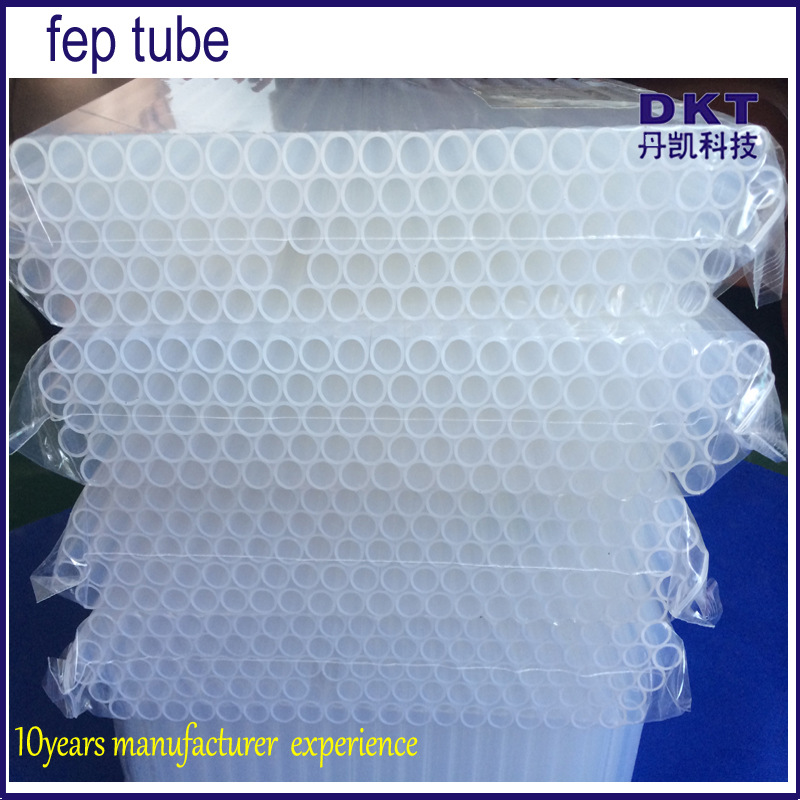 丹凯供应耐腐蚀耐高温FEP透明铁氟龙管黑蓝色四氟管氟系列现货