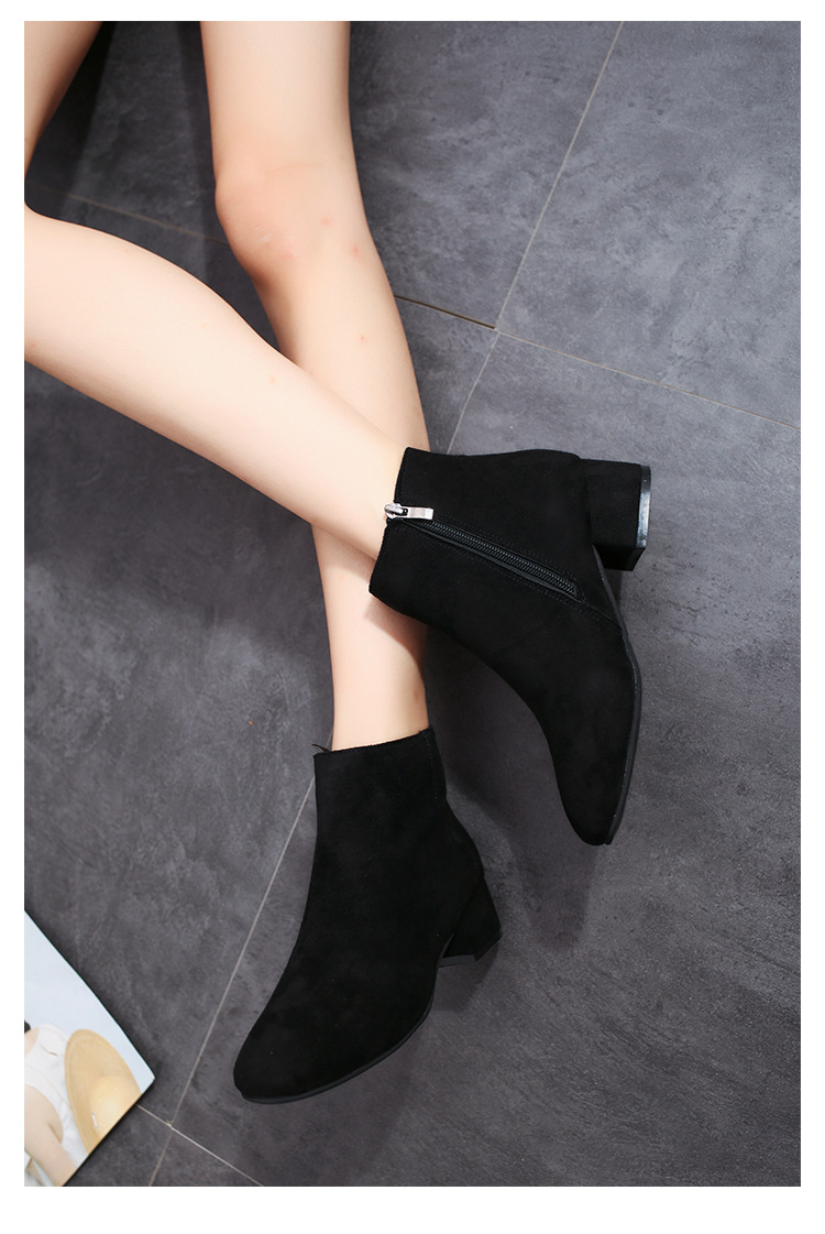 Bottes femme JIN CANSHUO en Daim - Ref 3355462 Image 31