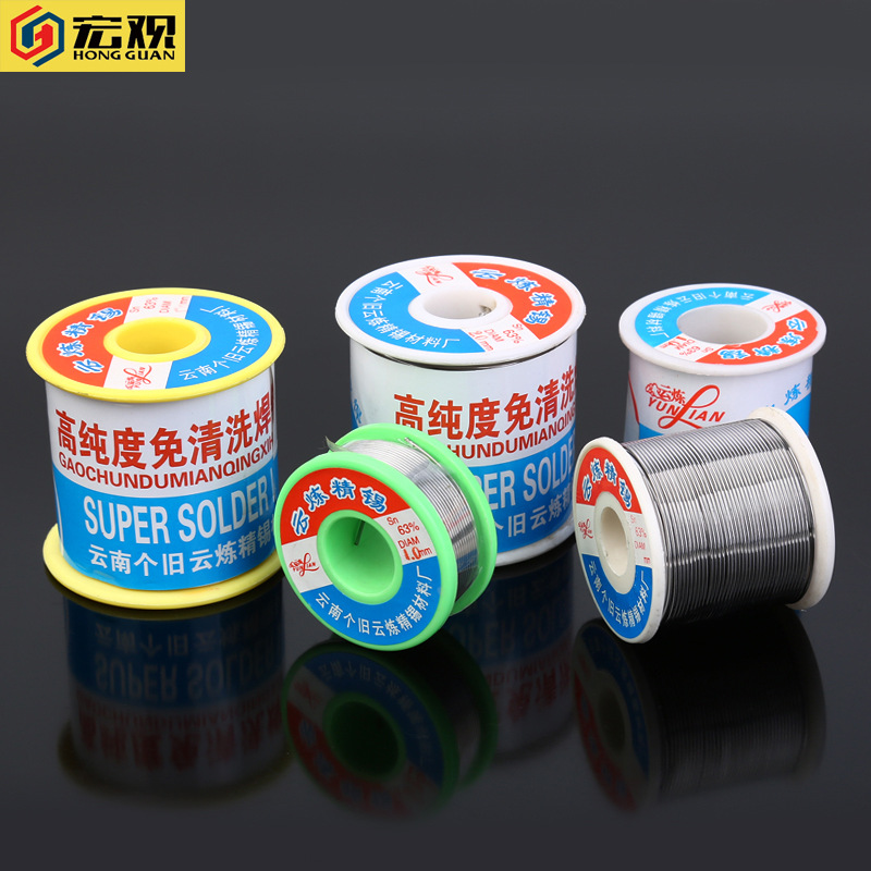 Manufactor Direct selling Pewter 0.8 /1.0/1.2/1.5/2.0 Flux-cored tin wire Welding material