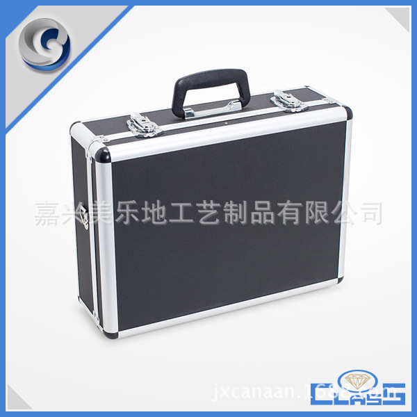 手提铝合金五金工具箱多功能维修工具仪器收纳箱