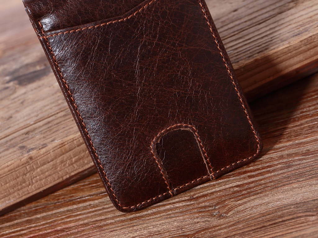 52g Weight Nylon Lining Material Open Closure Type Small Wallets Bags Type Business Occasion Genuine leather Material Solid Color Pattern All Seasons Season Unisex Gender Classic Style Style Square Shape Unisex Solid Color Genuine Leather Open Small Wallets