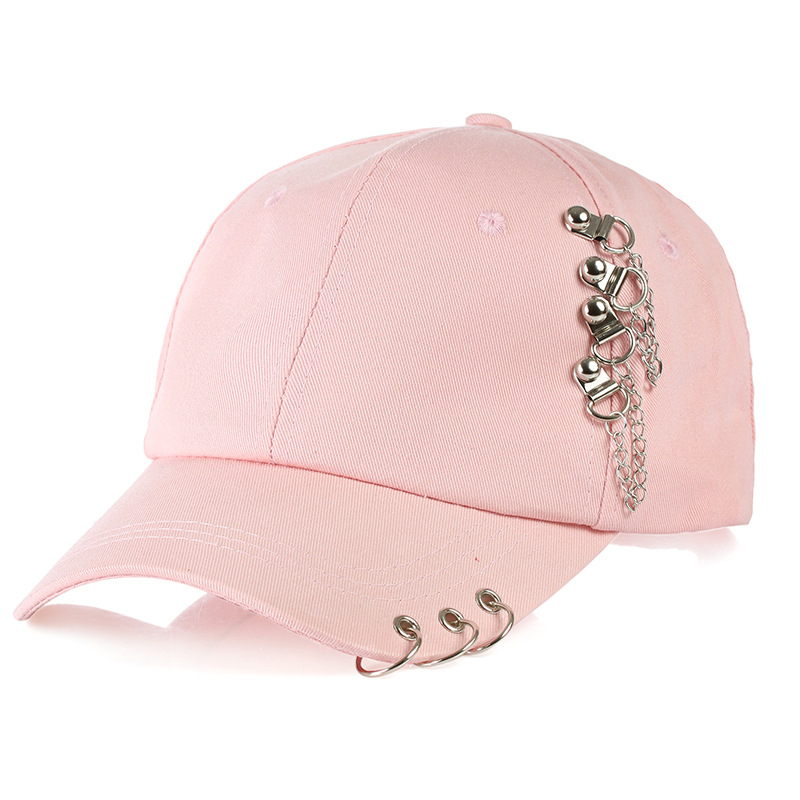 Unisex Hip-hop Solid Color Curved Eaves Baseball Cap display picture 2