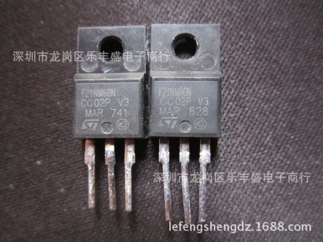 F21NM60N STF21NM60N 拆机ST TO-220F N通道 17A 600V 功率MOSFET