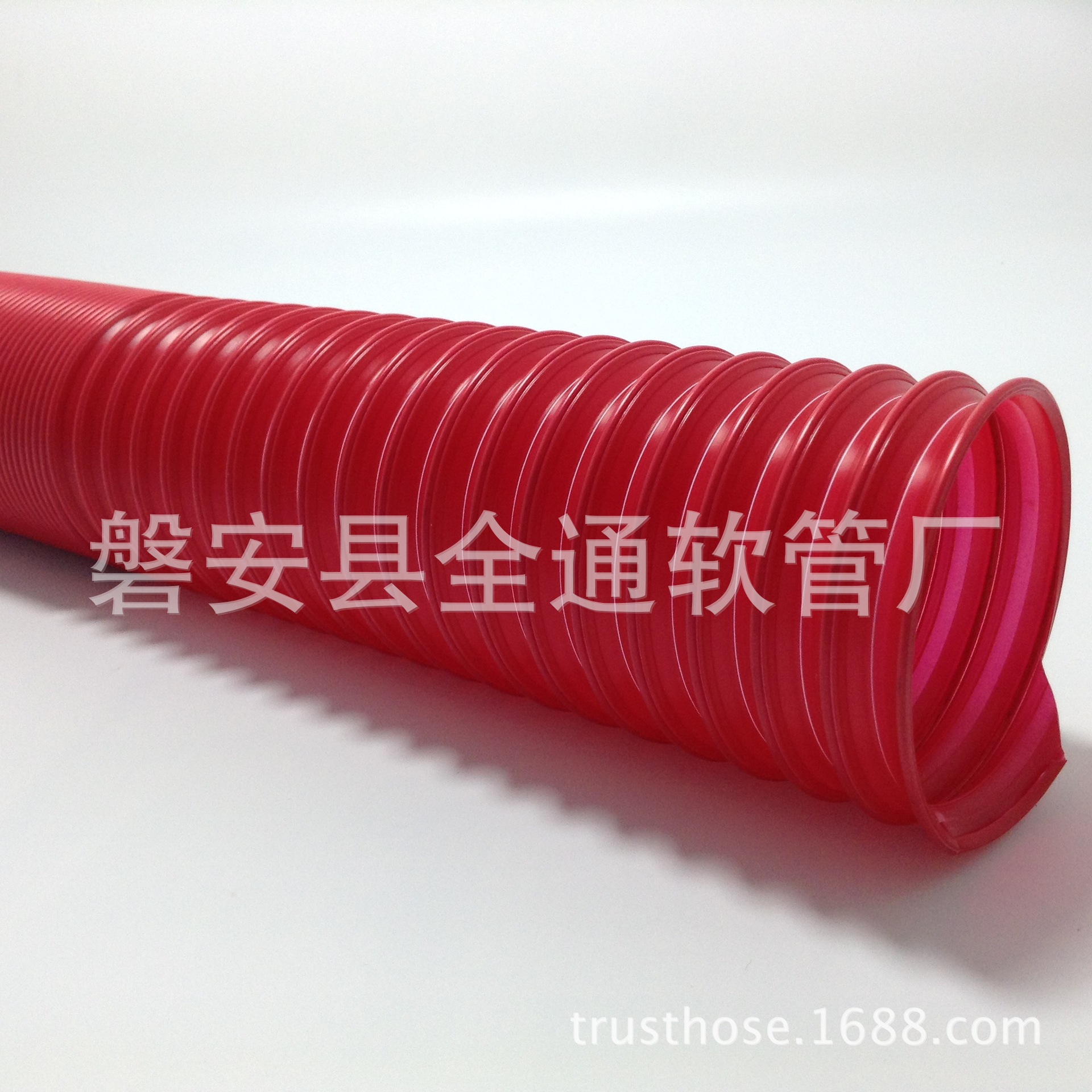 厂家供应外径80毫米 可任意弯曲定型 通风系统PP钢丝伸缩管