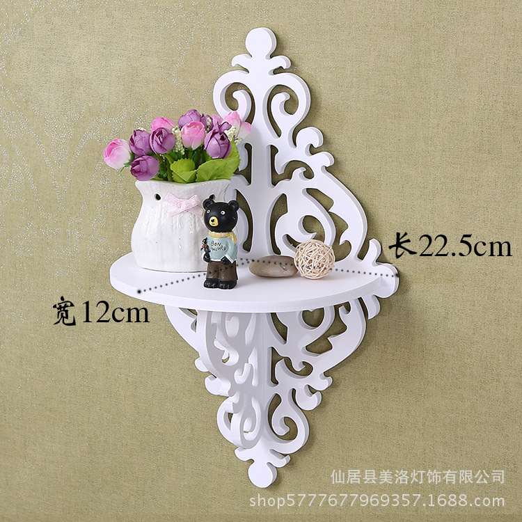 Creativo salón pared estante partición dormitorio decoración de la pared estante de La Flor estante de la pared colgante estante