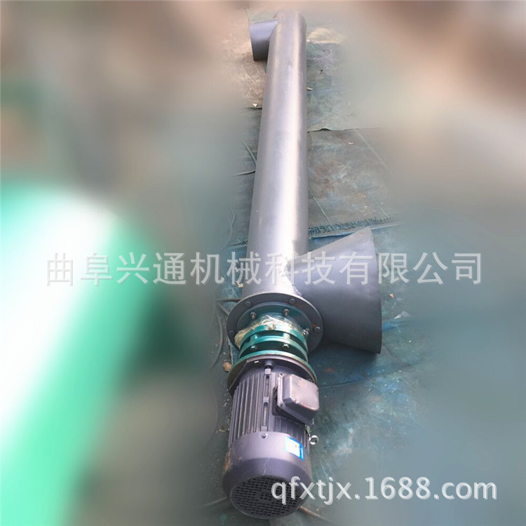 塑料颗粒粒子 粉料螺旋上料机 尿素装罐螺管提升机
