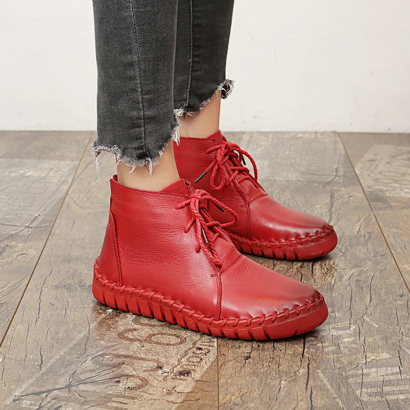 Bottes femme INFOHOMME en En cuir - Ref 3355276 Image 57