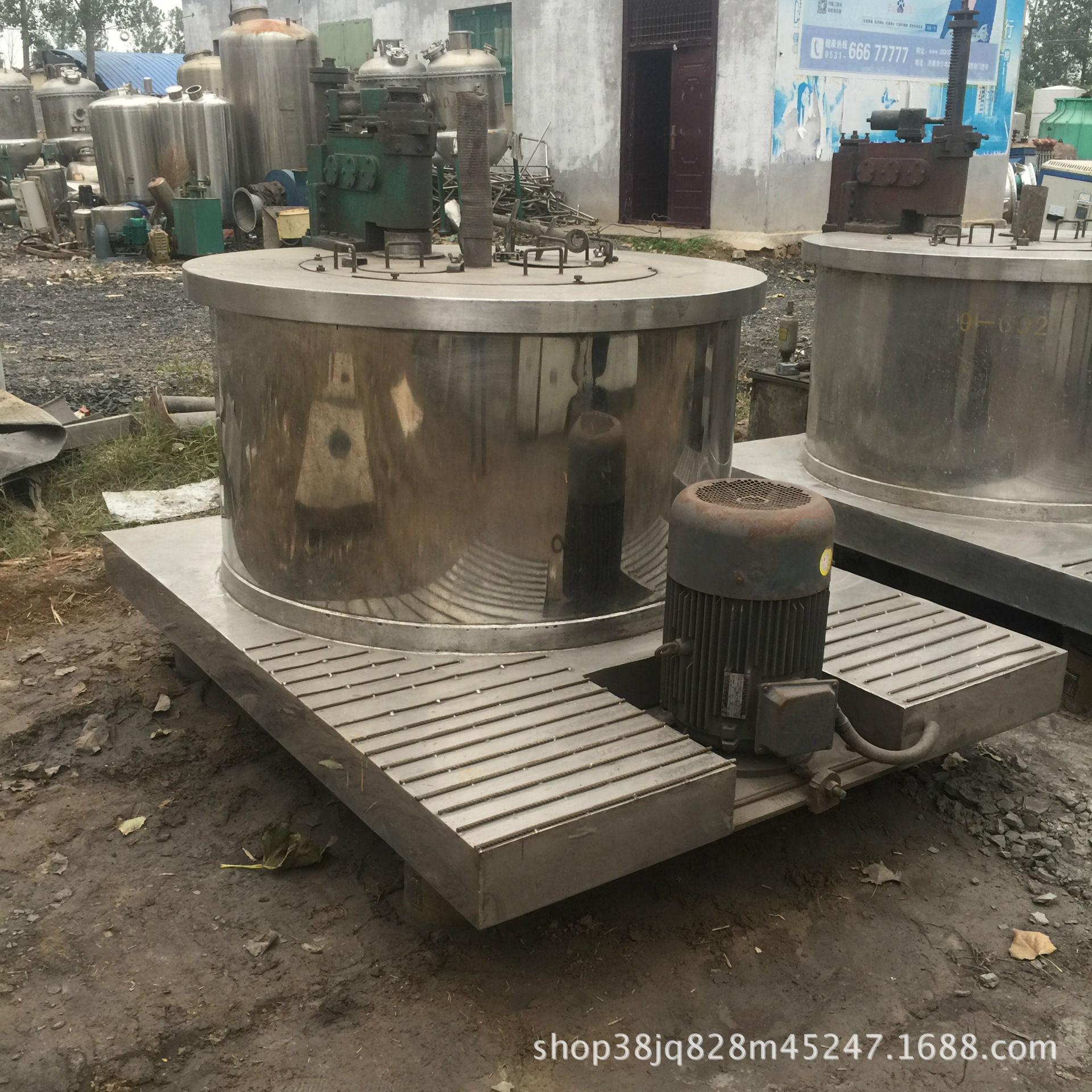 公司转让二手平板刮刀离心机 二手平板吊带离心机 二手平板离心机