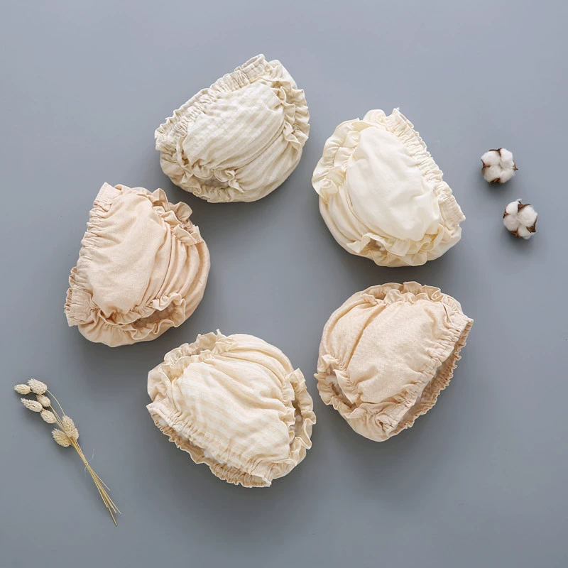 Цветные хлопковые детские трусы цвета хлопок кружева хлеб брюки тонкий жаккард Лето крутая фабрика