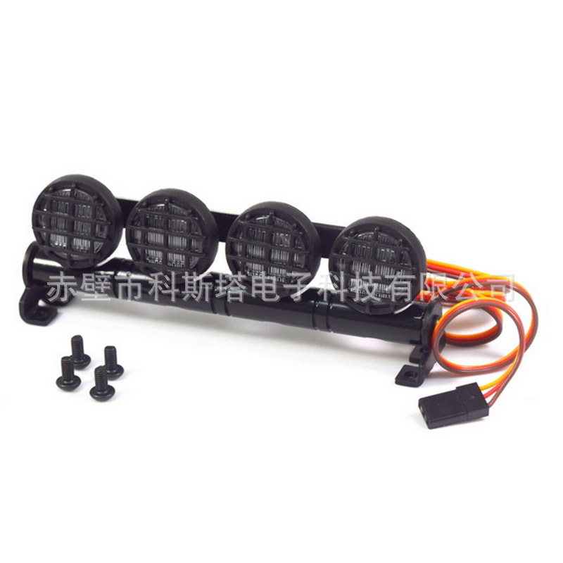 Off-road electronic car model, headlights, 36W