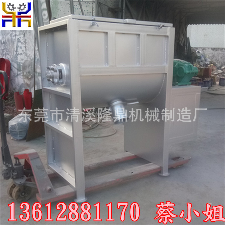 新年预定 大小型号不锈钢卧式搅拌桶 粉体不锈钢加热烘干搅拌机