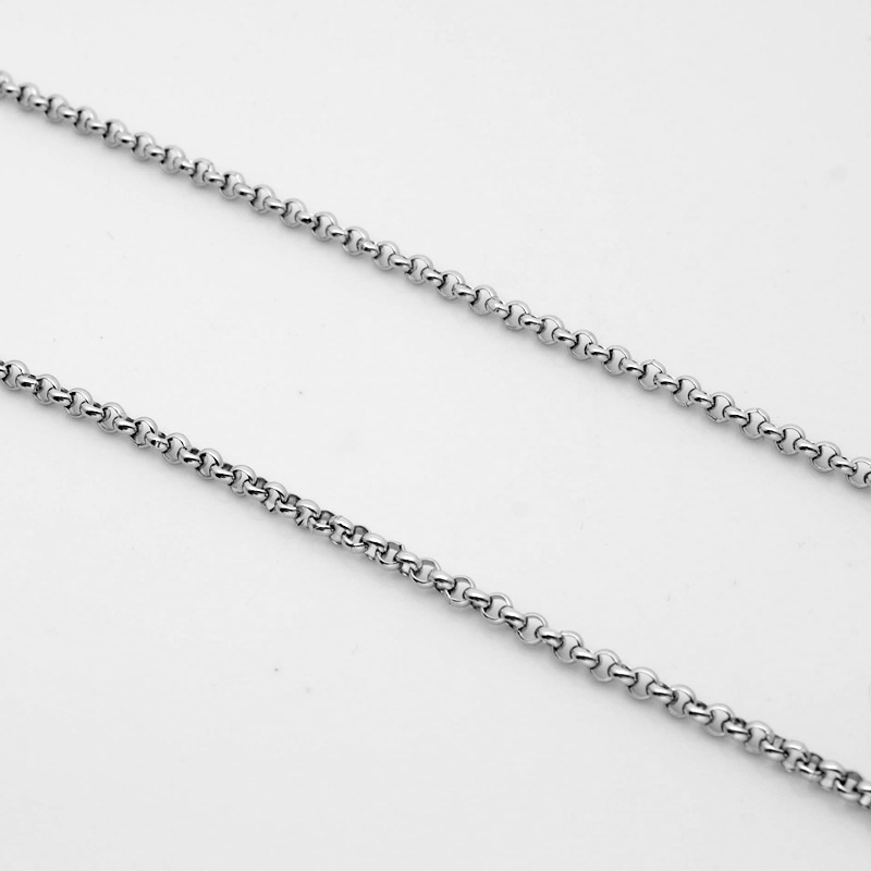 Einfacher Stil Geometrisch Titan Stahl Polieren Halskette 1 Stück display picture 4