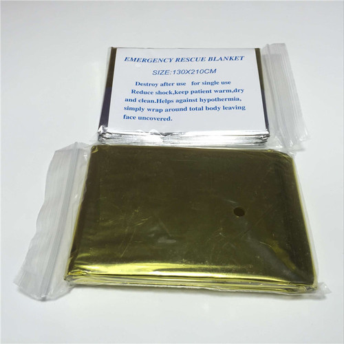 160*210 emergency blanket, thermal blanket, outdoor emergency mat, survival blanket, first aid kit accessories, first aid sleeping bag