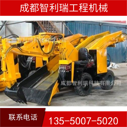 成都厂家厂价引水隧道小型扒渣机 柴电双用全液压扒渣机