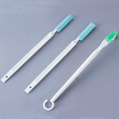 [Three-piece set] Kettle cleaning brush, bottle decontamination cup washing brush set, sink gap cleaning brush