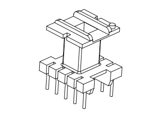 EE16型YC-EI-1612 5+5P 立式骨架 、电感线圈骨架厂家