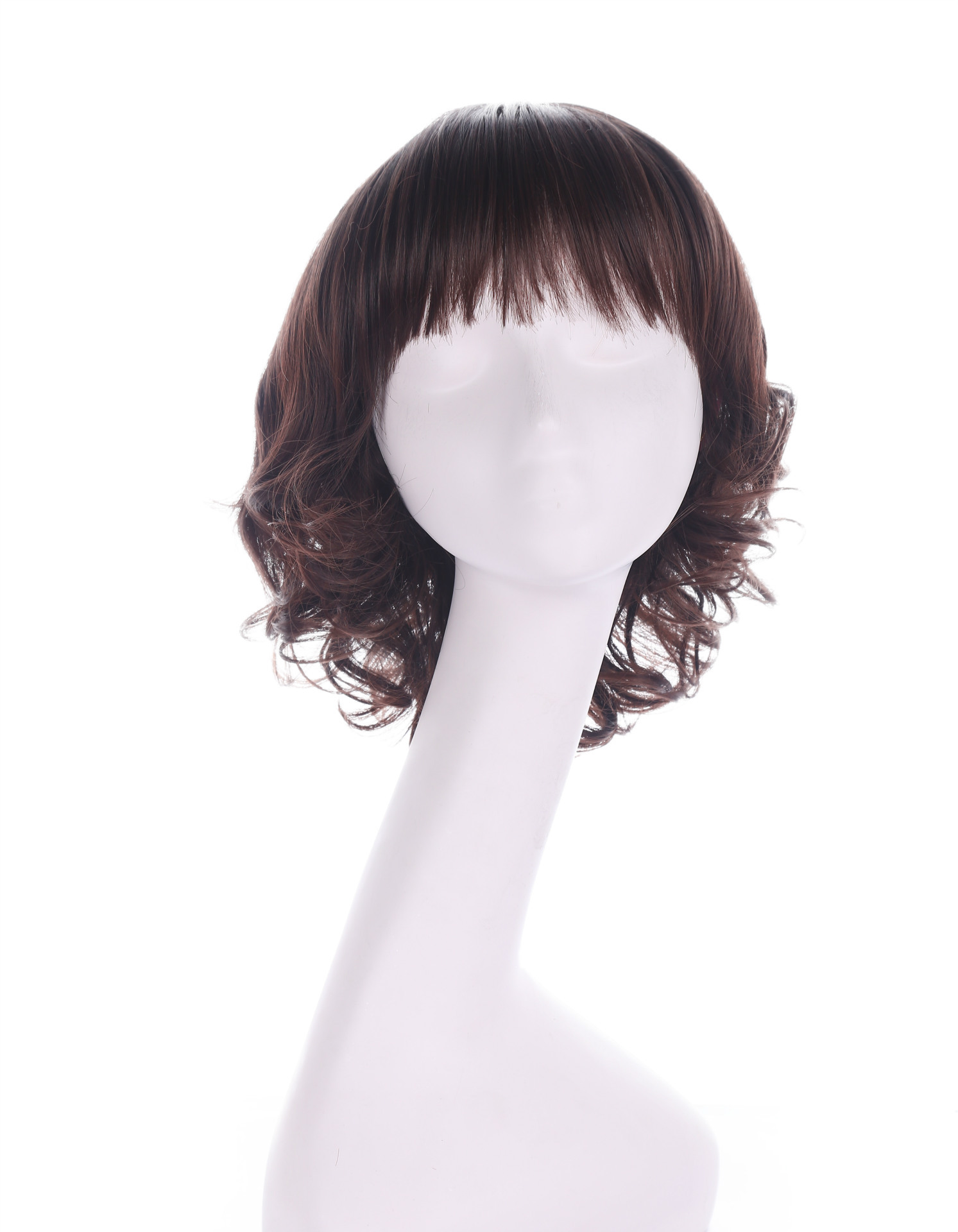 H075 micro-rollo de cabello corto europeo y americano