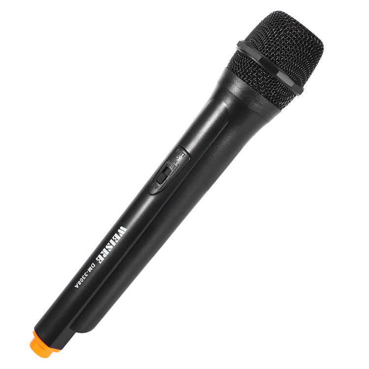 Micrófono inalámbrico VHF compatible con altavoz batería incluye clip de solapa