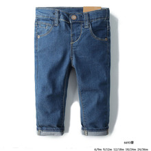 欧美风格婴幼儿牛仔长裤6个月-3岁男女婴童宝宝牛仔裤外贸货源