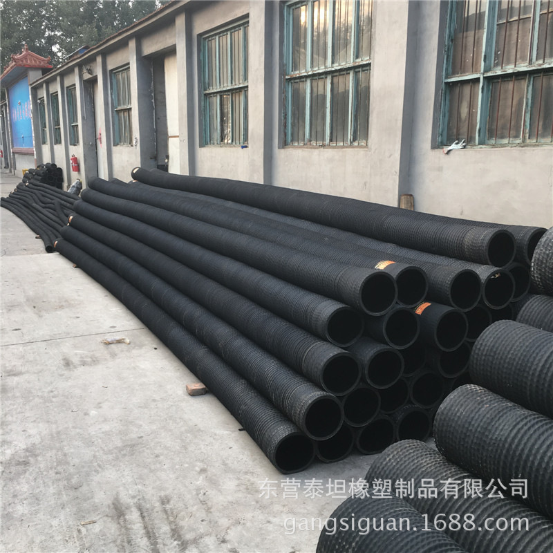 大口径吸排胶管 抗洪抢险专用 钢丝缠绕