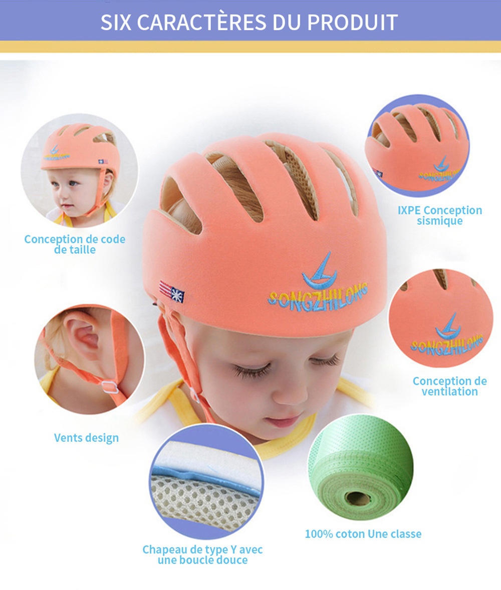 Casque Securite Casque Antichoc Pour Enfant Reglable Antichute Cdiscount Puericulture Eveil Bebe