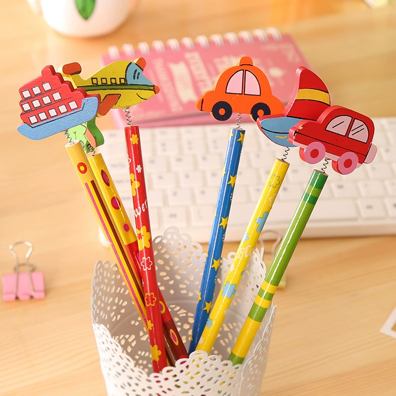 Q602 Южная Корея канцелярские товары мультфильм автомобиль и лодка карандаш творческие детские принадлежности оптом Taobao маленький подарок HB карандаш