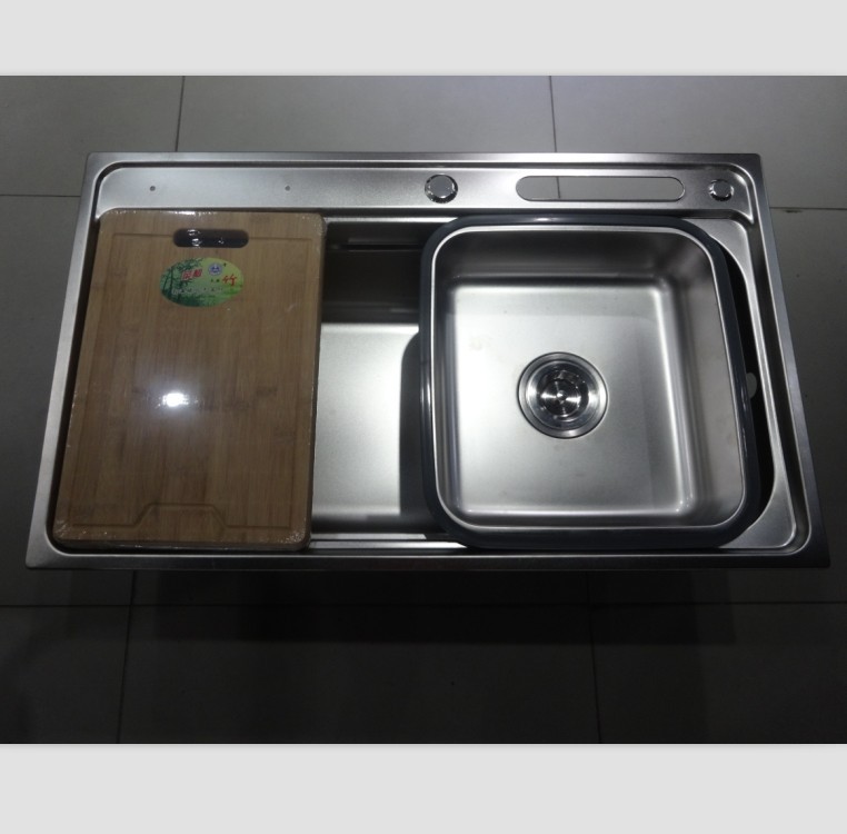 厂家专业订做手工水槽oem出口北美单槽304不锈钢洗手盆 阿里巴巴