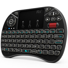 Rii 2.4G 空中飞鼠 无线迷你键盘 i8电脑台式机 小键盘 鼠标滚轮
