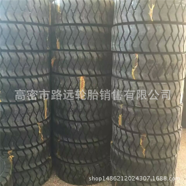 叉车轮胎 6.00-9 工业充气轮胎 600-9