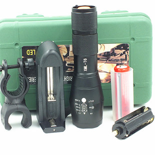 A100 фонарик XML-T6 USB Зарядка 5 Gear Telecopic Coking Super Bright Strong Light Flashlight светодиод L2