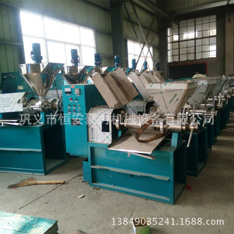 棉籽/菜籽/茶籽/花椒籽全自动螺旋榨油机 大型商用榨油机