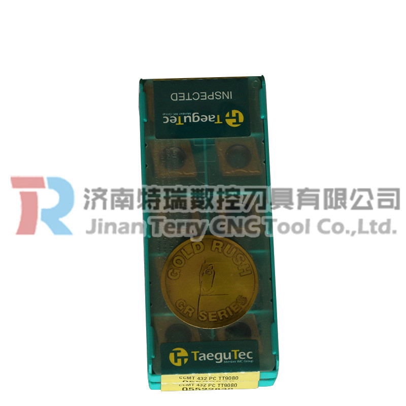 连云港特固克一级代理 车刀片CCMT120404 MT  TT8020钢件