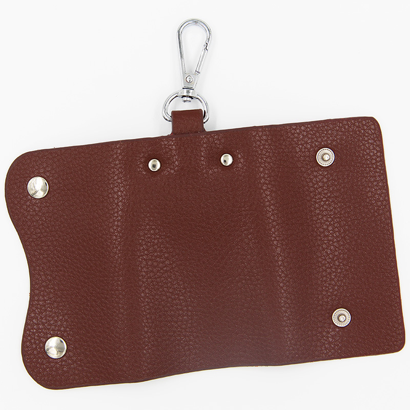 Nuevo lychee patrón clave caso cilindro casual pu clave bolsa publicidad promoción pequeño regalo suministro al por mayor