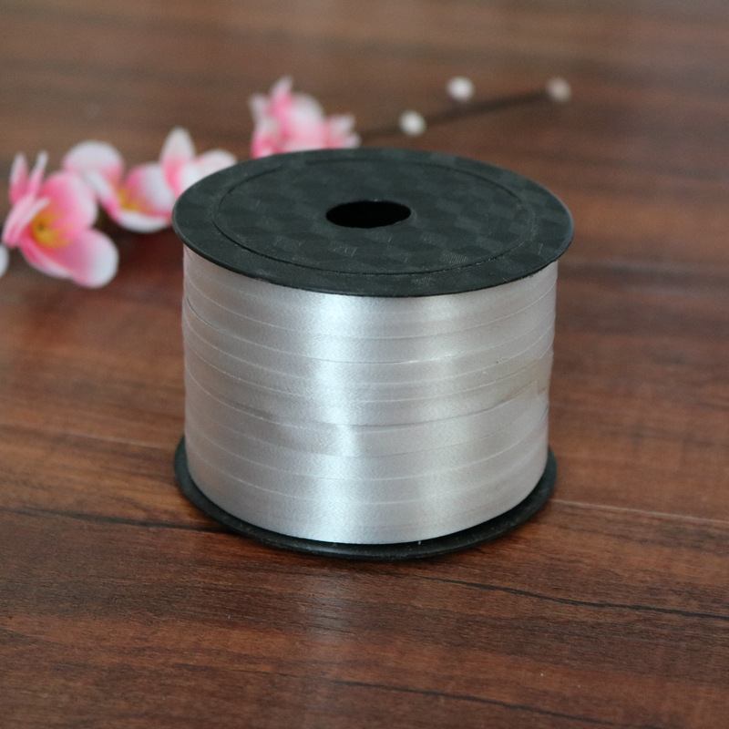 Festival de boda al por mayor suministros globo cinta atado globo cuerda globo cinta lazo 5mm ancho 100 código perla cinturón