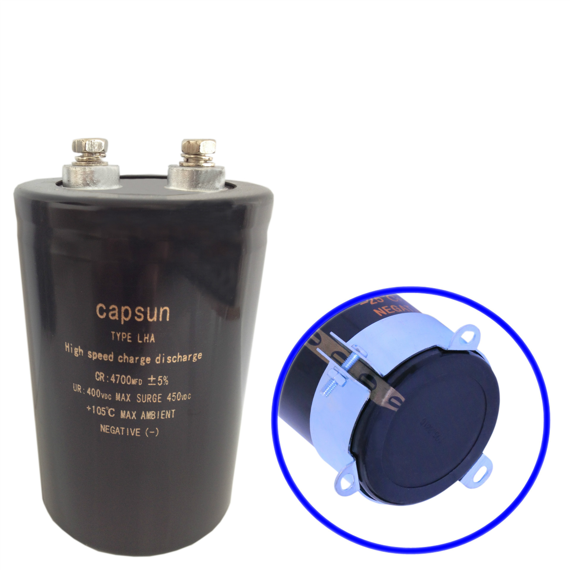 低频滤波电容 4700UF400V高频电解电容器 耐高纹波电流 105℃