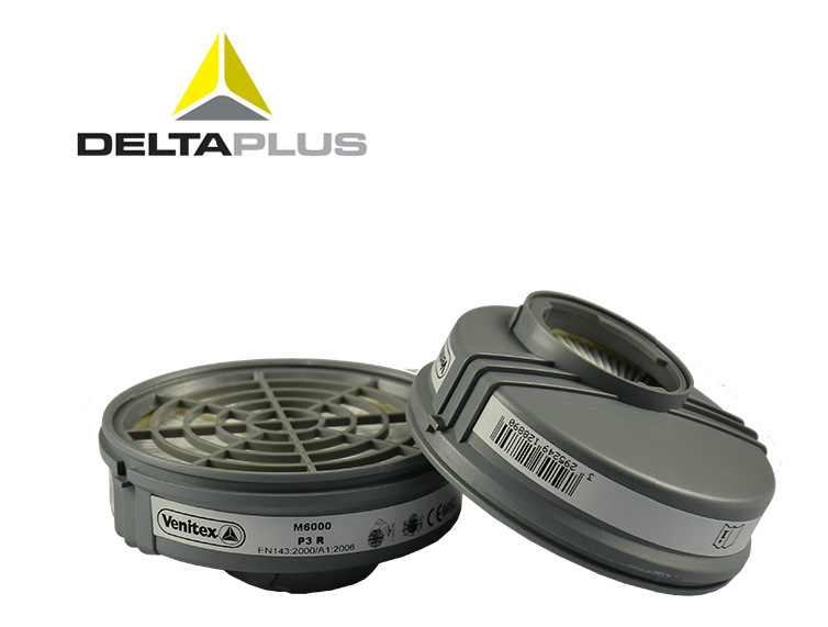 代尔塔105129防尘滤盒 防有毒粉尘液态气溶胶滤盒 广州供应